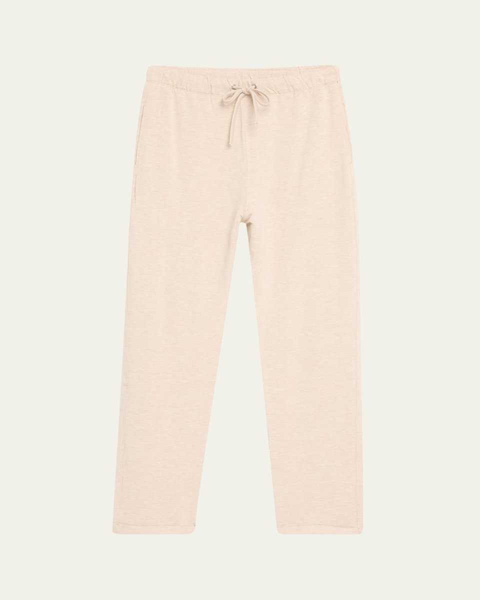 French Terry Cuffed Drawstring Pants